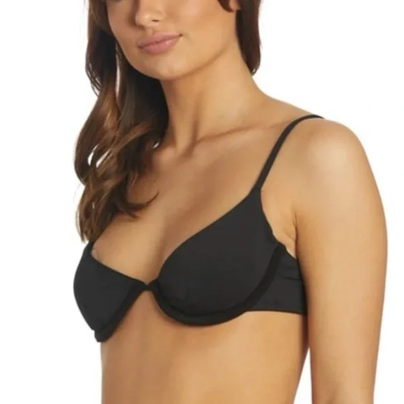 Saltwater Solids Seville Underwire Bikini Top - Picture 2 of 5